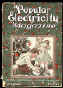 December, 1911 Popular Electricity Magazine. Note the miniature light bulbs hanging from the tree boughs.